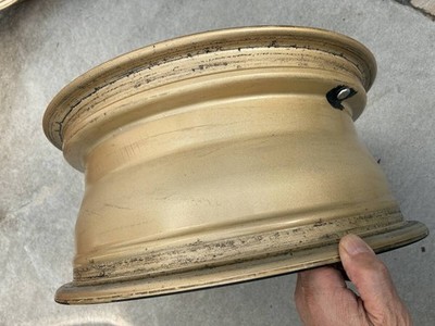 JDM BBS RG-F RG367 gold deep rim 2-Wheel Set 15x6.5J offset 37. Suitable for (No Tires) - Image 5