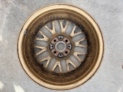 JDM BBS RG-F RG367 gold deep rim 2-Wheel Set 15x6.5J offset 37. Suitable for (No Tires) - Image 9