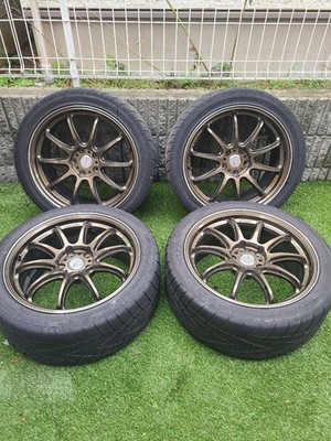 JDM WORK EMOTION ZR10 18-inch Wheel 4-Wheel Set (No Tires)