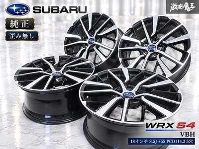 JDM No distortion Subaru genuine VBH WRX S4 18x8.5J +55 PCD114.3 5-hole (No Tires)