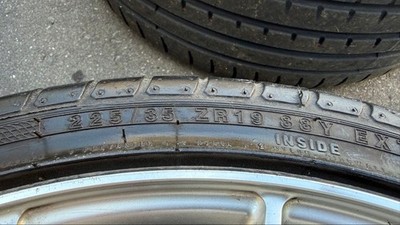 JDM RAYS HOMURA 19x8J 9J PCD120 4-Wheel Set (No Tires) - Image 8