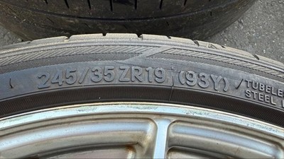 JDM RAYS HOMURA 19x8J 9J PCD120 4-Wheel Set (No Tires) - Image 9