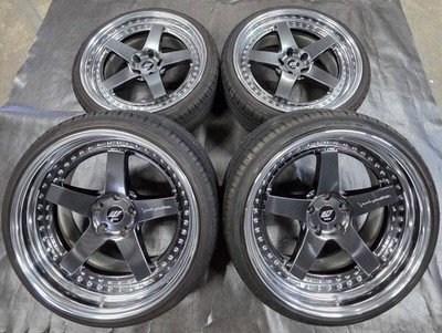 JDM ZISTANCE W5S Deep Rim/Stepped Rim/Step Rim for Vellfire/Crown/Fuga (No Tires)
