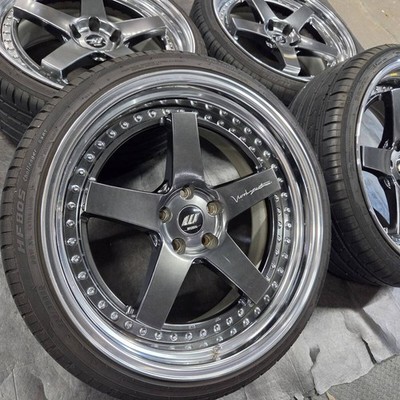 JDM ZISTANCE W5S Deep Rim/Stepped Rim/Step Rim for Vellfire/Crown/Fuga (No Tires) - Image 2