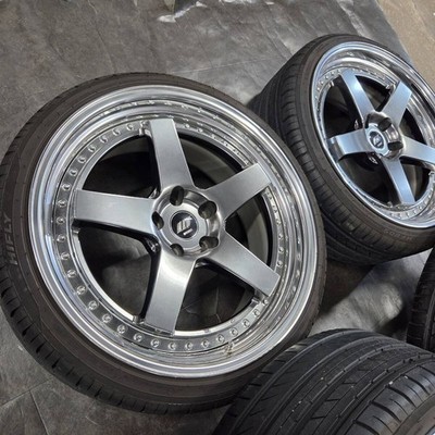 JDM ZISTANCE W5S Deep Rim/Stepped Rim/Step Rim for Vellfire/Crown/Fuga (No Tires) - Image 4