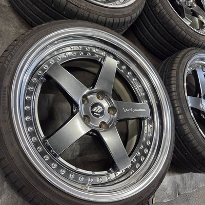 JDM ZISTANCE W5S Deep Rim/Stepped Rim/Step Rim for Vellfire/Crown/Fuga (No Tires) - Image 7