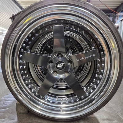 JDM ZISTANCE W5S Deep Rim/Stepped Rim/Step Rim for Vellfire/Crown/Fuga (No Tires) - Image 9
