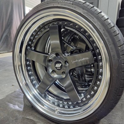 JDM ZISTANCE W5S Deep Rim/Stepped Rim/Step Rim for Vellfire/Crown/Fuga (No Tires) - Image 10