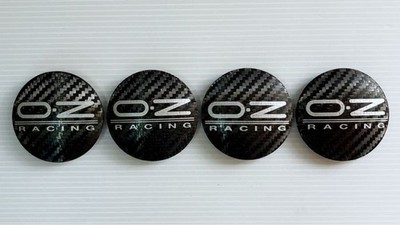 JDM OZ Racing Real Carbon Center Cap 4 Individual M595 Φ62 (No Tires)