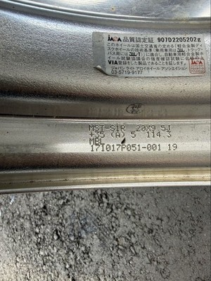 JDM workMeister 20-inch (No Tires) - Image 5