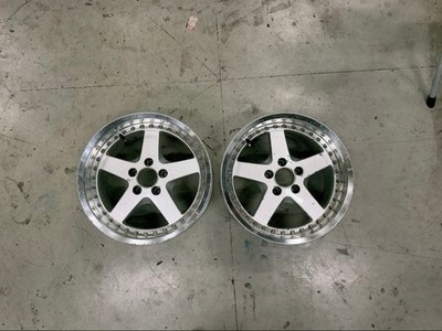 JDM WORK Equip 17x9J +35 PCD114.3 5H 2-Wheel Set (No Tires)