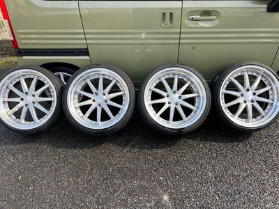 JDM WORK GNOSIS GS1 20-inch aluminum wheels 4-piece set. (No Tires)