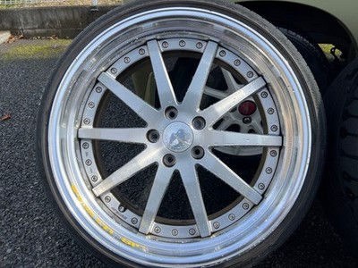 JDM WORK GNOSIS GS1 20-inch aluminum wheels 4-piece set. (No Tires) - Image 2
