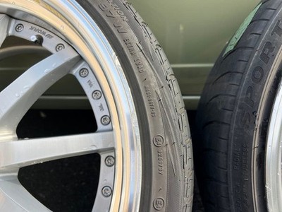 JDM WORK GNOSIS GS1 20-inch aluminum wheels 4-piece set. (No Tires) - Image 9