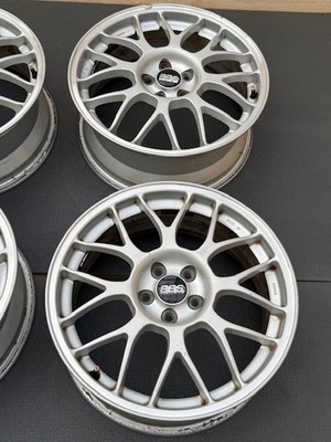 JDM Subaru Genuine STI BBS RG345 17-inch wheels forged 7J PCD100 5H 5 (No Tires) - Image 2