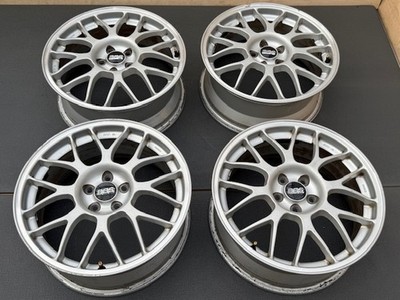 JDM Subaru Genuine STI BBS RG345 17-inch wheels forged 7J PCD100 5H 5 (No Tires) - Image 3
