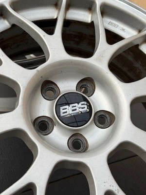 JDM Subaru Genuine STI BBS RG345 17-inch wheels forged 7J PCD100 5H 5 (No Tires) - Image 9