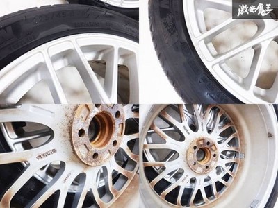 JDM Rare/BeautifulBBS CS 18x7.5J +48 PCD100 5-hole Wheel 225/45R18 Radi (No Tires) - Image 9