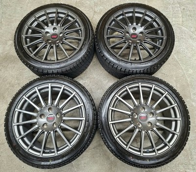 JDM Excellent Condition Subaru WRX STI Genuine Option Wheels and Tires (No Tires)
