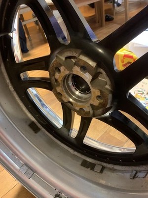JDM Rare LOWENHART Canvell SV wheels 8.5j and 9.5j 4-piece set stepped (No Tires) - Image 7