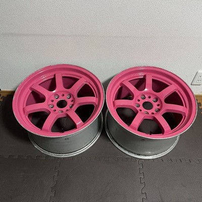 JDM Rare RAYS Gram Lights 57S 17x9.5J+38 2-piece set PCD 114.3 5-hole R (No Tires)
