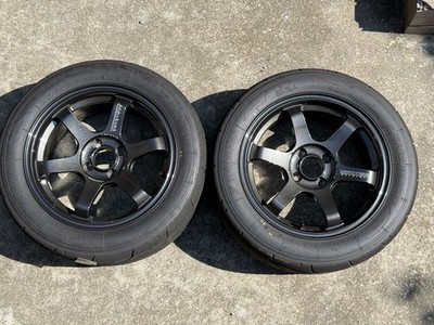 JDM RAYS TE37 SONIC 15x7J+25 FACE5 4-Wheel Set for ND Roadster A050A 195/ (No Tires) - Image 7