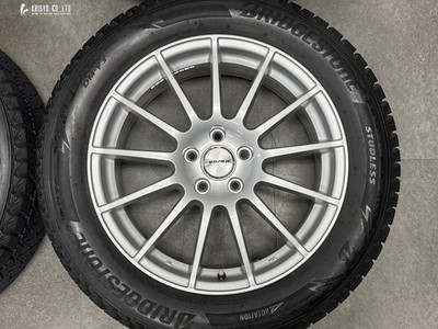 JDM Excellent condition with plenty of tread WEDS IRVINE F01 18in 7.5J (No Tires) - Image 4