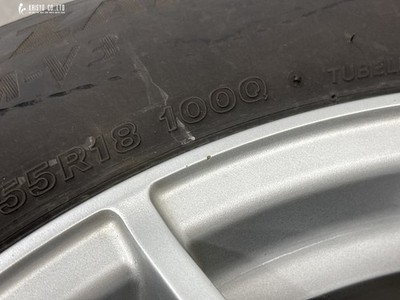 JDM Excellent condition with plenty of tread WEDS IRVINE F01 18in 7.5J (No Tires) - Image 8
