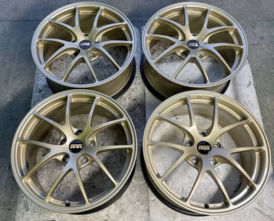 JDM Lightweight forged BBS RI-A RI-A024 18x8J +45 PCD120 5H gold 4-piec (No Tires)