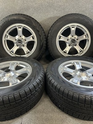 JDM 275/60R18 Yokohama/ice GUARD/G075 2024 Weds KEELER 18x8J +52 150 5H (No Tires)