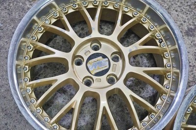 JDM Deep rim manalei VERTEC VR5 18in 8.5J +45 PCD114.3 2-Wheel Set Out of pr (No Tires) - Image 5