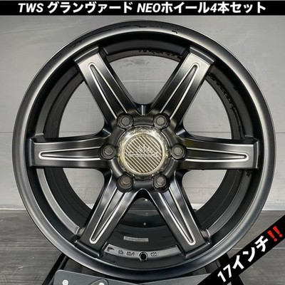 JDM TWS Granvard NEO 17-inch wheels 4-Wheel Set size for Prado Hilux etc. (No Tires)