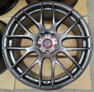 JDM Excellent Condition Work Emotion Wheels 19x8.5J Subaru Toyota (No Tires) - Image 2