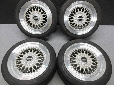 JDM Rare discontinued BBS RS 17 wheels for Fairlady Z33 Z32 Skyline R3 (No Tires)