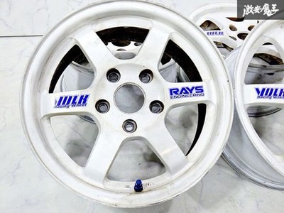JDM Rare RAYS VR TE37 15x6.5J +39 7J +35 PCD 114.3 5H forging Wheel Sin (No Tires) - Image 2