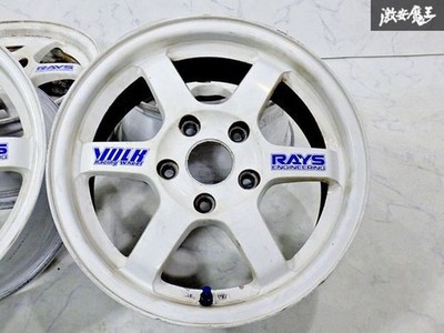 JDM Rare RAYS VR TE37 15x6.5J +39 7J +35 PCD 114.3 5H forging Wheel Sin (No Tires) - Image 3