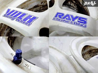 JDM Rare RAYS VR TE37 15x6.5J +39 7J +35 PCD 114.3 5H forging Wheel Sin (No Tires) - Image 8