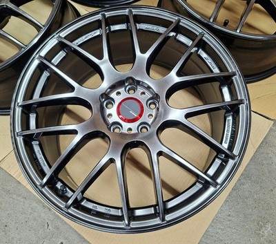 JDM Excellent Condition Work Emotion Wheels 19x8.5J Subaru Toyota (No Tires) - Image 8