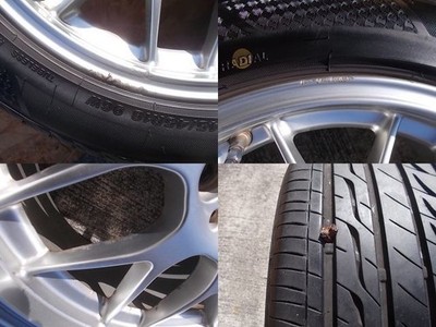 JDM 18-inch BBS RG-R wheels for Skyline Fuga etc. 2302 (No Tires) - Image 6