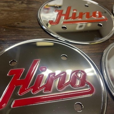 JDM Hino Motors car wheel caps set of 5 Retro Dolphin (No Tires) - Image 4