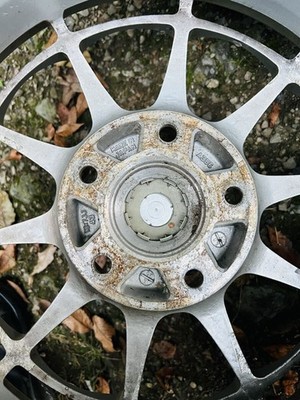 JDM ENKEI NT03 16x7.5J +43 PCD114.3 5-hole used on an EK9 (No Tires) - Image 9