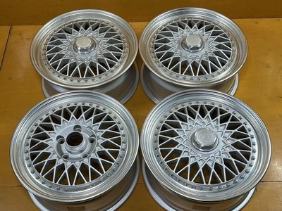 JDM Superstar OW-33 16-inch 7-j +52 PCD114.3 5-hole 4-piece set. Rare (No Tires)