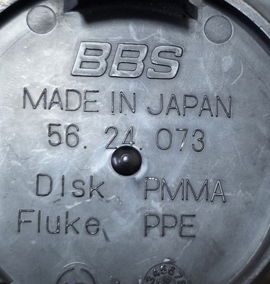JDM Red BBS center caps 70mm for RF LM RG-F RE-L RE-L2 RG-R 09 24 036 (No Tires) - Image 7