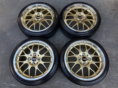 JDM Lightweight forging BBS RG-R RG712H 17x7J OFF+38 4H PCD100 Hub PFS (No Tires)