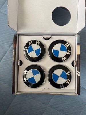 JDM BMW Genuine Floating Center Cap 68mm 4 Individual Set Standard (No Tires) - Image 2
