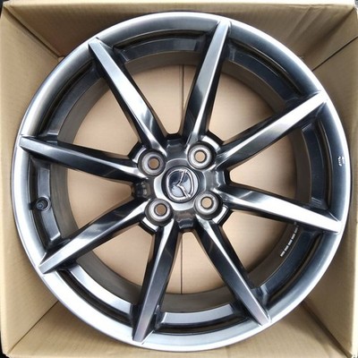 JDM Used Mazda Roadster 2000 RF Genuine 17-inch Aluminum Wheels 7J ET4 (No Tires) - Image 4