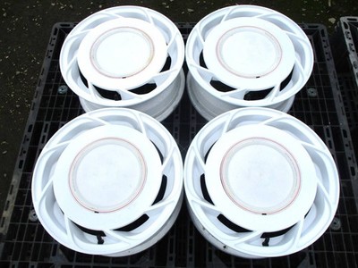 JDM Rare Fortex Aero Wheels 144-hole 100mm offset 6J 36mm width asymme (No Tires)