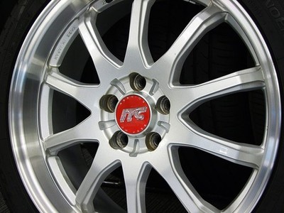 JDM Used Aluminum Summer 4-Wheel Set 6.5J +48 PCD100 Deep Rim RAYS Rays SEBR (No Tires) - Image 5
