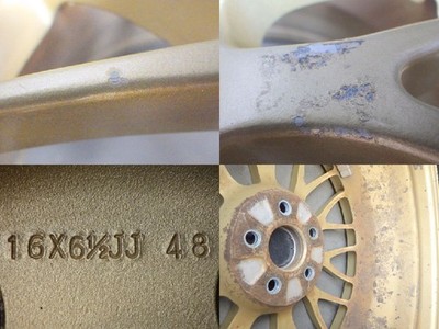 JDM 3960ABBS RG362 SUBARU Option16x6.5JJ 5-hole 100 +484-Wheel Set (No Tires) - Image 8
