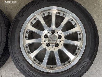 JDM Rare Excellent Treadcurlson 1/11 RS 18in 8J +45 PCD112 Continental (No Tires) - Image 4